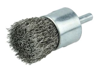BRUSH END CRIMPED WIRE SS 1X1/4X.014#99-SV-126 - Stainless Steel
